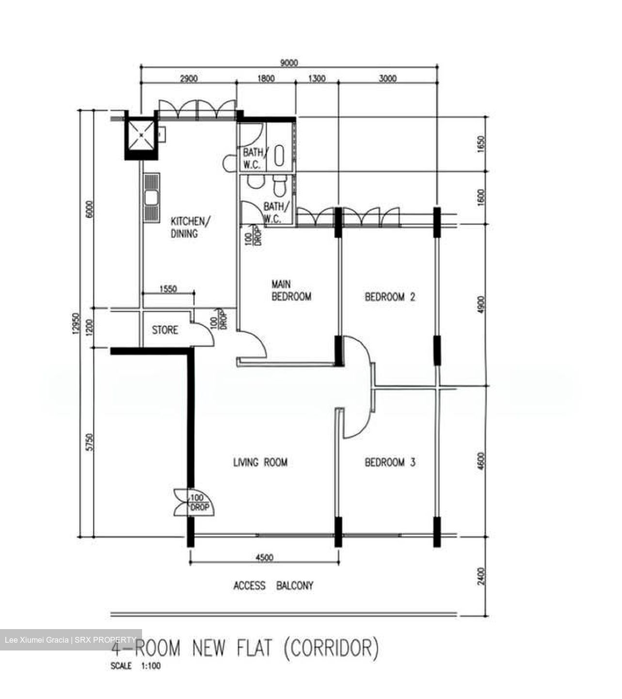 Blk 406 Hougang Avenue 10 (Hougang), HDB 4 Rooms #561731011